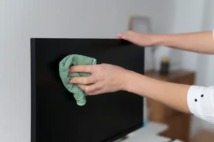 Clean a TV Screen