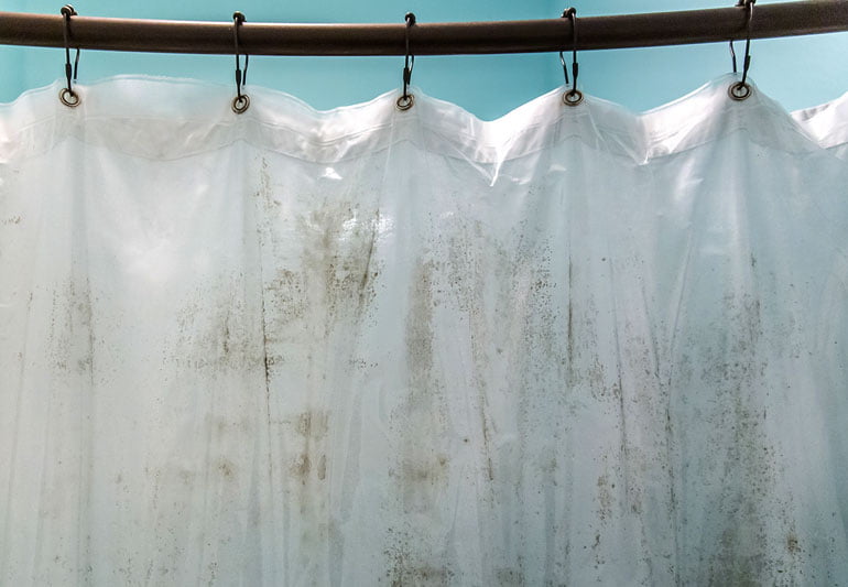 easy tip cleaning mould off curtains