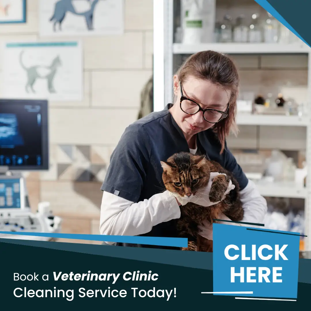 veterinary clinic cleaning services banner